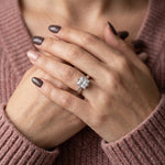 Gardenia - GIA Natural Princess Diamond Engagement Ring