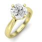 Gardenia Moissanite Matching Band Only (does Not Include Engagement Ring) For Ring With Cushion Center yellowgold