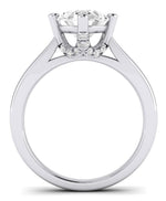 Gardenia Oval Diamond Engagement Ring (Lab Grown Igi Cert) whitegold