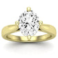 Gardenia Oval Diamond Engagement Ring (Lab Grown Igi Cert) yellowgold