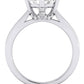 Gardenia Oval Diamond Engagement Ring (Lab Grown Igi Cert) whitegold