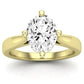 Gardenia - GIA Natural Oval Diamond Engagement Ring