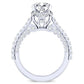 Garland Round Diamond Bridal Set (Lab Grown Igi Cert) whitegold