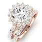 Gazania Diamond Matching Band Only (does Not Include Engagement Ring) For Ring With Round Center rosegold