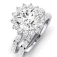 Gazania Diamond Matching Band Only (does Not Include Engagement Ring) For Ring With Round Center whitegold