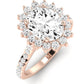 Gazania Oval Diamond Engagement Ring (Lab Grown Igi Cert) rosegold