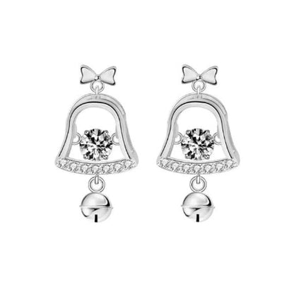 Gemma Round Diamond Stud Earrings (Clarity Enhanced) whitegold