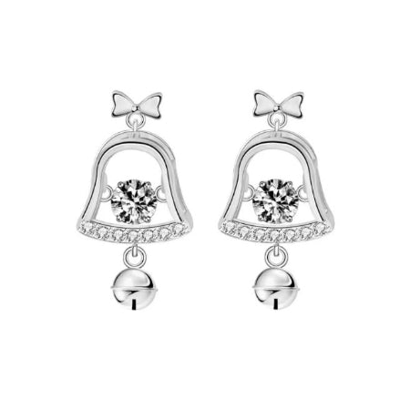 Gemma Round Diamond Stud Earrings (Clarity Enhanced) whitegold