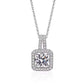 Hadlee Moissanite Necklace whitegold