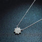 Harlee Moissanite Necklace whitegold