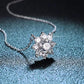 Harlee Moissanite Necklace whitegold