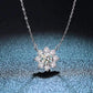 Harlee Moissanite Necklace whitegold