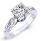 Heath Princess Diamond Engagement Ring (Lab Grown Igi Cert) whitegold