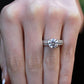 Heather Round Diamond Engagement Ring (Lab Grown Igi Cert) whitegold