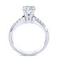 Heather Round Diamond Engagement Ring (Lab Grown Igi Cert) whitegold