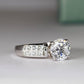 Heather Round Diamond Engagement Ring (Lab Grown Igi Cert) whitegold