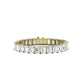 Helena Emerald Diamond Tennis Bracelet (clarity Enhanced) yellowgold