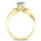 Hibiscus Cushion Diamond Bridal Set (Lab Grown Igi Cert) yellowgold