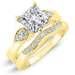 Hibiscus Princess Diamond Bridal Set (Lab Grown Igi Cert) yellowgold