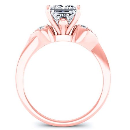 Hibiscus Princess Diamond Bridal Set (Lab Grown Igi Cert) rosegold