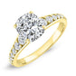 Holly Cushion Diamond Bridal Set (Lab Grown Igi Cert) yellowgold