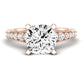 Holly Cushion Diamond Engagement Ring (Lab Grown Igi Cert) rosegold