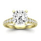 Holly Cushion Diamond Engagement Ring (Lab Grown Igi Cert) yellowgold