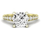 Holly Cushion Diamond Engagement Ring (Lab Grown Igi Cert) yellowgold