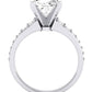 Holly Cushion Diamond Engagement Ring (Lab Grown Igi Cert) whitegold