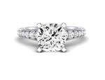 Holly Cushion Diamond Engagement Ring (Lab Grown Igi Cert) whitegold