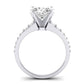 Holly Oval Diamond Bridal Set (Lab Grown Igi Cert) whitegold