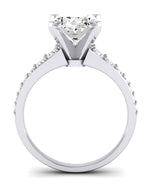 Holly Oval Diamond Engagement Ring (Lab Grown Igi Cert) whitegold