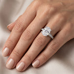 Holly - GIA Natural Oval Diamond Engagement Ring