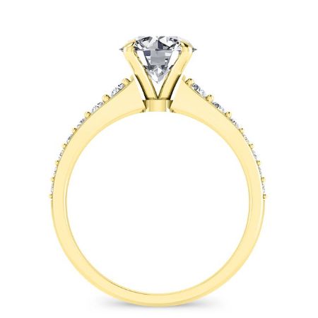 Holly Round Diamond Bridal Set (Lab Grown Igi Cert) yellowgold