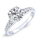 Holly Round Diamond Bridal Set (Lab Grown Igi Cert) whitegold