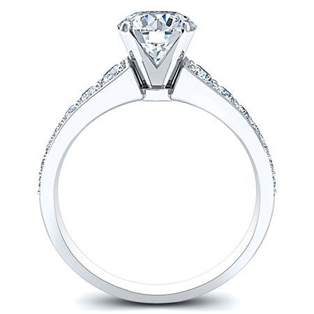 Holly Round Diamond Bridal Set (Lab Grown Igi Cert) whitegold