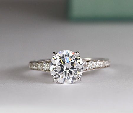 Holly Round Diamond Bridal Set (Lab Grown Igi Cert) whitegold