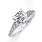 Holly Round Diamond Engagement Ring (Lab Grown Igi Cert) whitegold