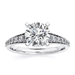Holly Round Diamond Engagement Ring (Lab Grown Igi Cert) whitegold