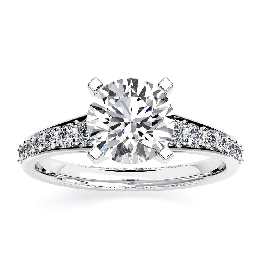 1.00 ct - Holly - GIA Natural Round Diamond Engagement Ring