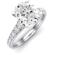 Holly Oval Diamond Engagement Ring (Lab Grown Igi Cert) whitegold