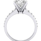 Holly Oval Diamond Engagement Ring (Lab Grown Igi Cert) whitegold