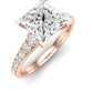 Holly Princess Diamond Engagement Ring (Lab Grown Igi Cert) rosegold