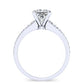 Holly Princess Diamond Engagement Ring (Lab Grown Igi Cert) whitegold