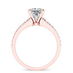 Holly Princess Diamond Bridal Set (Lab Grown Igi Cert) rosegold