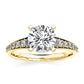 Holly Round Diamond Engagement Ring (Lab Grown Igi Cert) yellowgold