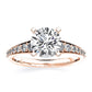 Holly Round Diamond Engagement Ring (Lab Grown Igi Cert) rosegold