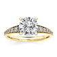 Holly Round Diamond Engagement Ring (Lab Grown Igi Cert) yellowgold
