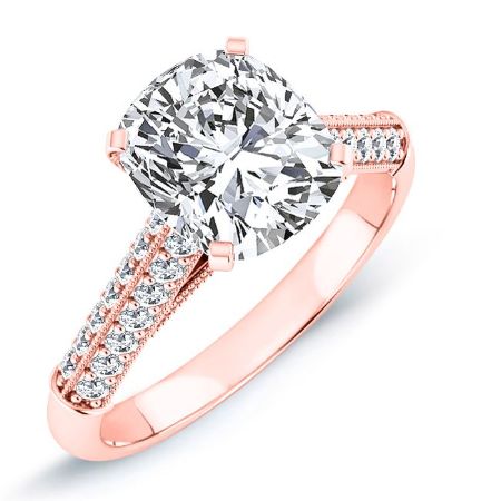 Iberis Cushion Diamond Bridal Set (Lab Grown Igi Cert) rosegold