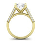 Iberis Diamond Matching Band Only (does Not Include Engagement Ring) For Ring With Cushion Center yellowgold